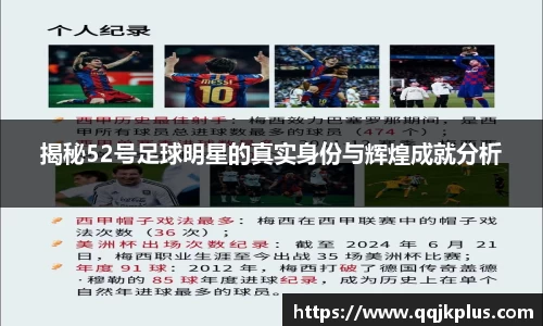 揭秘52号足球明星的真实身份与辉煌成就分析